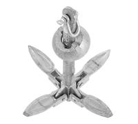 Gatuida Ancre Pliante pour Bateau Ancre Portable Acier Au Résistante Aux Intempéries Accessoire Solide pour Yacht et Canoë Facile à Transporter et Sécuriser Lamarrage