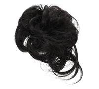 Gatuida anneau de perruque à tête sphérique perruques cheveux chignon anneaux cordes à chignon extension corde à chignons accessoires de cheveux Fil haute température Brun foncé