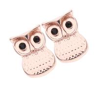 Gatuida Anneaux Décoratifs Montre Connectée Hibou, Breloques Silicone Alliage, Accessoires Unisexes, Personnalisation Facile, Bijoux Smartwatch, Lot 2 Pièces, Compatible Montres Sport Casual