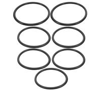 Gatuida Anneaux en Caoutchouc Noir Empêchant le Renversement Lot de 7 et Fixant le Bol Sonore Efficacement pour Bol Chantant Bouddhiste