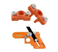 Gatuida Applicateur de Colle, Plaqueuse de Chants Orange en Plastique | Distribution Contrôlée, Évite les Fils de Colle, Réduit le Décollement des Bords, Outillage à Main
