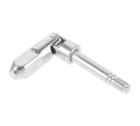 Gatuida Arbre de Cardan en Acier pour Cric à Double Pompe, Tête 16 Mm X 140 Mm, Joint de Cardan Inférieur Joint D'huile Étanche, Pièce de Rechange pour Cric de Décompression de Pneus,