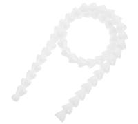 Gatuida Armature de Poupée Mobile en Plastique 50 Cm 48 Perles en Résine 12 Mm, Squelette Articulé Silencieux pour Création Peluche Diy, Kit Articulations Poupées Ajustable pour Activités