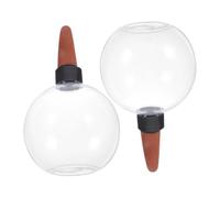 Gatuida Arroseur Automatique pour Plantes d'Intérieur et Extérieur Lot de 2 Ampoules 500Ml Système Goutte à Goutte Entretien Solide pour Mode de Vie Chargé