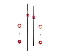 Gatuida Attache Rapide Vélo Route et VTT, Axe Titane Tc4 Léger Rouge | Kit et Arrière, Fibre de Carbone et Alliage D’aluminium, Usage Cyclisme Extérieur, Portable