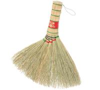 Gatuida Balai Tissé Fait Main Petit Balai à Main Traditionnel en Paille de Sorgho Rouge Brosse Ménagère Compacte pour Nettoyage Intérieur et Bureau Multifonction Léger et Facile à Ranger