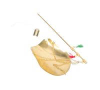 Gatuida Balance en Cuivre Traditionnelle 250g Cuisine et Médecine Chinoise, Pesée Précise et Décorative, Échelle Vintage pour Aliments et Épices, Décoration Intérieure Authentique