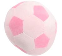 Gatuida Ballon de Football en Peluche Souple 1 Pièce, Coussin Décoratif Rose 3D, D'intérieur pour Garçons, Présent d'anniversaire Football, Décoration Chambre Thème Foot, Peluche Douce