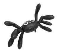 Gatuida Ballon Géant Araignée Gonflable Aluminium Noir Décoration Halloween pour Fête Intérieure et Extérieure Accessoire Photo Amusant pour Anniversaire et Soirée à Thème Animal
