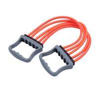 Gatuida Bande Élastique pour Traction Poignées Ergonomiques, Extendeur de Poitrine Réglable en TPR et PP, pour Entraînement Musculaire et Exercice Bureau