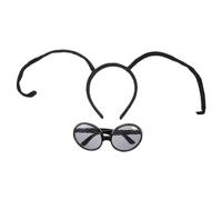 Gatuida Bandeau Antenne Insecte Cosplay Léger et Confortable avec Lunettes Accessoire de Fête pour Costume