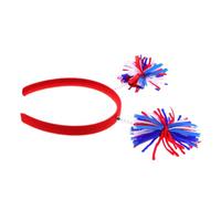 Gatuida Bandeau Cheveux Rouge Blanc Bleu pour Fête Du Juillet Accessoire Pratique et Chic pour Filles et Femmes Serre-tête Patriote pour Célébrations