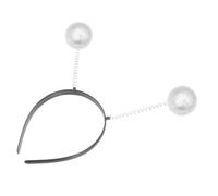 Gatuida Bandeau d'antenne mascarade hair charms festival accessoire bandeau monstre costume d'abeille femmes fête bandeau extraterrestre bandeaux cosplay extraterrestres Plastique Silver