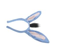 Gatuida Bandeau D'oreille D'âne Couvre-chef De Fête Bandeau Oreilles D'âne Band De Cheveux Aux Oreilles D'animaux Mignons Casque D'halloween Accessoires D'âne Ciel Bleu En Tissu