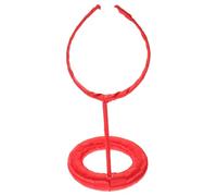Gatuida Bandeau Halo Rouge pour Costume D'ange, Serrage-tête de Cosplay Léger et Confortable, Accessoire de Fête et Soirée à Thème Saint-valentin, Halloween, Enterrement de Vie de Jeune