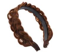 Gatuida Bandeau Tressé Postiche Femme Style Naturel Accessoire Cheveux Antidérapant Confortable pour Filles et Femmes