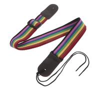 Gatuida Bandoulière pour ukulélé - Sangle réglable en cuir pour ukulélé ténor de concert pour professionnels - Harnais de guitare au design arc-en-ciel doux et coloré pour la pratique des