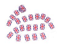 Gatuida Bannière de Fête Union Jack en Polyester pour Décor Patriotique | Guirlande à Suspendre, Usage Photo et Réception, pour Couloirs, Fenêtres, Bureau