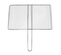 Gatuida Barbecue Extérieure Maille avec Poignée Panier à Griller pour Poisson Viande Légumes Et Crevettes Résistant à Hautes Températures