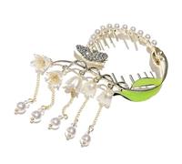 Gatuida Barrette à Cheveux Élégante Forme Fleur de Muguet en Alliage et Mettant en Valeur L'élégance Pampille Facile à Fixer Accessoire Cheveux pour Soirées