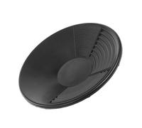 Gatuida Batée d'or Portable 35,5 Cm en Plastique Résistant avec 3 Rainures pour Orpaillage Extérieur, Équipement Léger de Prospection et Extraction d'or, Outil Minier Adapté Débutants