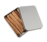 Gatuida Bâtons Allume Feu Naturels Pratiques pour Barbecue et Camping Dallumage Portable Boîte Métallique pour Feux de Camp Cheminées et Poêles Extérieur
