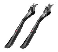 Gatuida Béquille Vtt Réglable Alliage Aluminium Support Latéral Renforcé Pied Stable pour Parking de Vélos de Montagne et Route