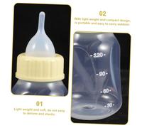 Gatuida Biberon Sucette pour Chat Chien Chaton Petit Animal de Compagnie Réutilisable et Léger