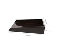 Gatuida Bloc Éclaboussures Gouttière Alliage Aluminium Système de Descente Eau Pluie Robuste et Facile à Installer pour Jardin et Maison Collecteur Gouttière Anti-déformation Finition