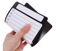 Gatuida Bloc-notes Magnétique pour Réfrigérateur Calepin de Liste de Courses Aimanté Mémo Pratique pour Maison et Bureau Design Moderne Polyvalent