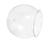 Gatuida Bocal à Poisson Transparent Rond Imitation Aquarium Aux Chocs pour Petit Aquatique pour Décoration de Bureau