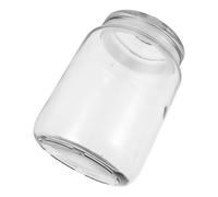 Gatuida Bocal de Rangement pour Lessive 2l en Verre avec Couvercle