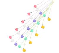 Gatuida Boîte à Dents Perdues Conservation Sécurisée des Dents de Lait en Plastique 50pcs avec Design Ludique et Coloré pour Garçon et Filles Filles et Garçons pour Présents de Fête