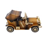 Gatuida Boîte à Musique en Bois de Voiture Rétro Miniature, Modèle de Camion Vintage Sculpté, Mélodie Classique, Décoration de Bureau et Présent de Noël Décoratif