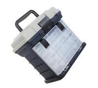 Gatuida Boîte à Outils de Réparation Portable à Quatre Couches Grosse Capacité et Poignée Confortable pour Rangement et Protection Robuste