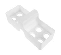 Gatuida Boîte à Œufs en Plastique Blanche Poignée Portable, Organiseur D'œufs Empilable pour Réfrigérateur et Plan de Travail Cuisine, Conservation des Œufs Optimale