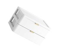 Gatuida Boîte de Rangement à Tiroirs Blanche Multifonction en Plastique Pp Solide, Organisateur de Maquillage et Bureau Multicouche, pour Cosmétiques et Accessoires de Maison, Usage