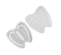 Gatuida Boîte de Rangement Moule Silicone pour Dents de Lait Moule DIY Époxy Flexible Transparent et Réutilisable Facile à Démouler et Nettoyer pour Création de Souvenirs Parent