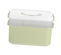 Gatuida Boîte de Rangement Vernis Ongles Capacité Importante à Double Mallette Nail Art avec Compartiments Amovibles Valise pour Outils de Manucure Salon et Usage Personnel Robuste