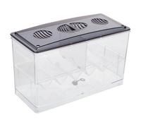 Gatuida Boîte de Reproduction Boîte D'isolation en Acrylique Transparente, Coffret de Ponte Coffee, pour Aquarium et Bac à Poissons, Petits Poissons et Alevins
