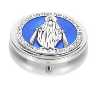 Gatuida Boîte du chapelet Holy Euchariste boîtes à bibelots Boîtes de bijoux pour les femmes boîtes à bijoux pour femmes Cas des bijoux boîte à bijoux rétro Alliage de zinc