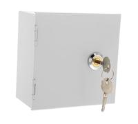 Gatuida Boîte Électrique Extérieure En Acier Inoxydable Boîtier Métallique Étanche Boîte De Jonction Avec Serrure Et Clés Prises Électriques Boîte De Jonction De Projet