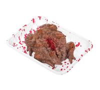 Gatuida Boîte Repas Horrible en Plastique Réaliste Taches de Sang Aléatoires, Accessoire de Farce Effrayant pour Halloween, Décoration et Jeu D’Horreur pour Fêtes et Maisons Hantées