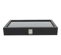 Gatuida Boîte Vitrine en Bois pour Insectes et Bijoux avec Couvercle Transparent, Design Élégant, Accès Facile, pour Collection et Décoration Intérieure