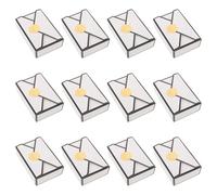 Gatuida Boîtes à Dragées Vintage en Papier Robuste 16 Pcs Style Enveloppe Sceau de Cire Rose Boîte Présent à Bonbons pour Mariage et Fête Présents Élégantes et Pratiques