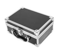 Gatuida Boîtier Cosmétique Portable Alliage Aluminium Boîte à Maquillage Compacte et Légère avec Poignée Organisateur de Rangement pour Accessoires de Beauté et Outils de Manucure Valise