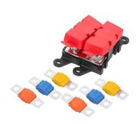 Gatuida Boîtier Porte-fusible Auto Voies avec Fixation Boulonnée Distribution Multiple pour Circuits Automobiles Marins et Électroniques Installation Rapide et Connexion Fiable