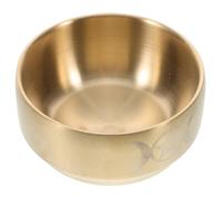 Gatuida Bol d'Offrande Laiton Lune Triphasée pour Rituel Tibétain Plateau Service Bougie Décoration Intérieure Accessoire Cérémonie Outil Sacré Wiccan