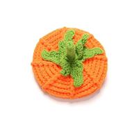 Gatuida Bonnet Tricoté pour Garçon et Filles en Laine Orange Forme Citrouille, Léger et Chaud, Présent pour Halloween Automne Hiver Bébé Garçon Fille Plusieurs Styles