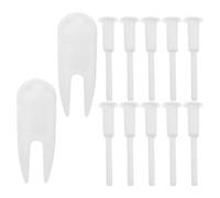 Gatuida Bouchon de Rechange pour Balle de Yoga en Abs Blanc | Outil de Retrait Inclus, Léger et Compact, pour Ballon D’exercice et Cheval Sauteur